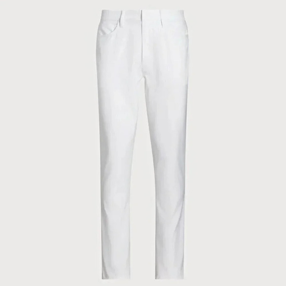 RLX Ralph Lauren Men's Tailored Fit Performance Twill Pants White Size 36 x 32 - Picture 1 of 8